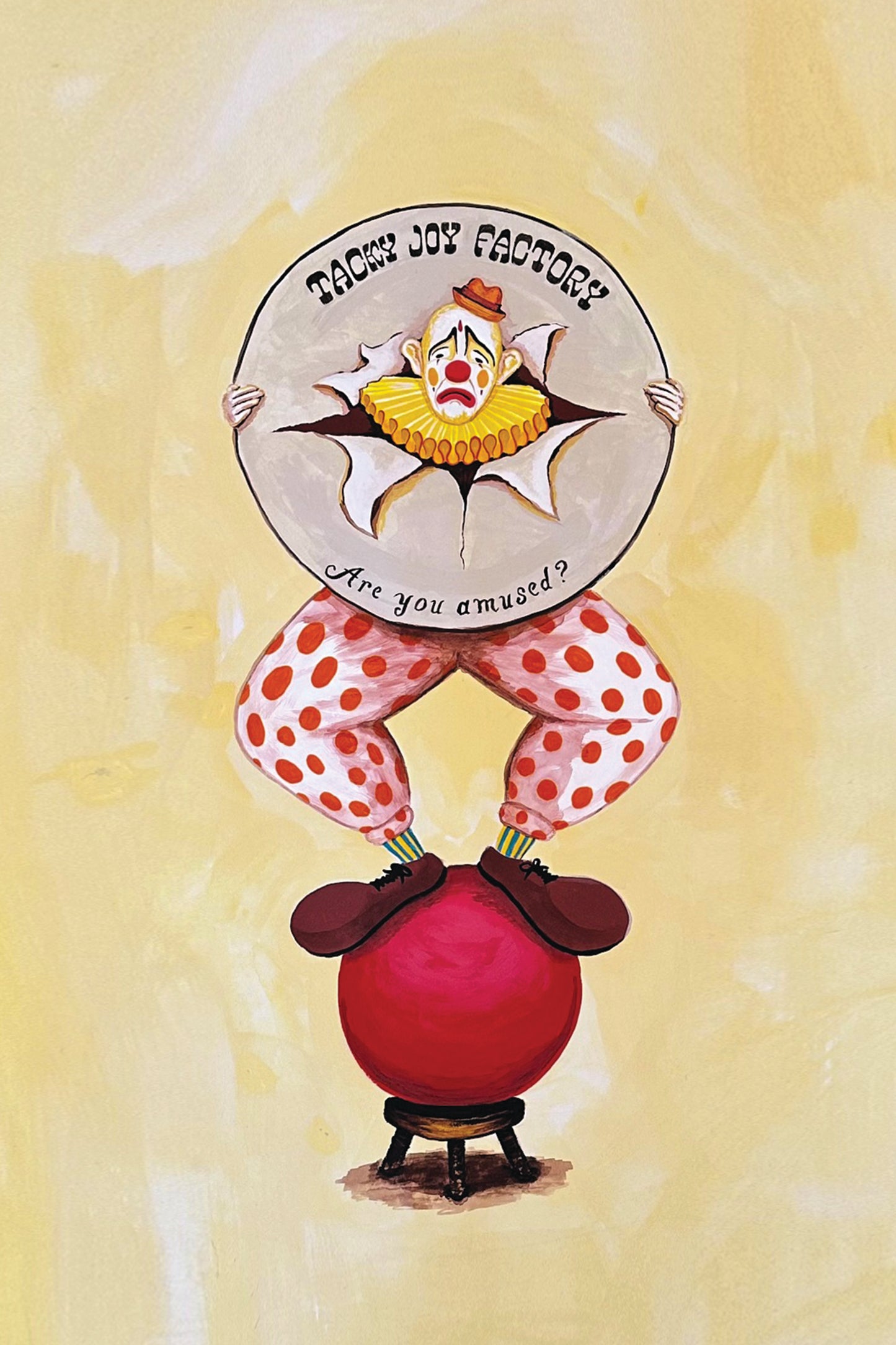 Are You Amused? signed print