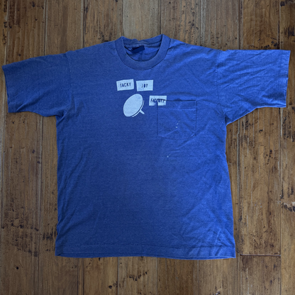Boxy Blue Pocket Tee