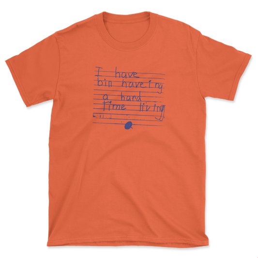 Hard Time Livin' Tee Orange