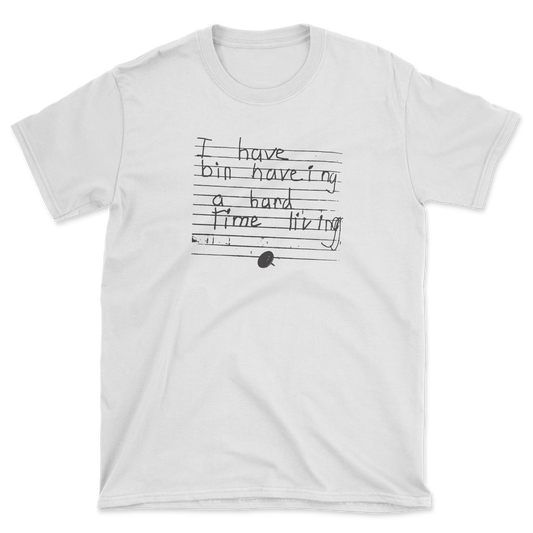 Hard Time Livin' Tee White