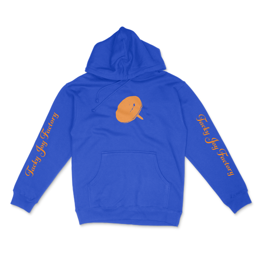 Tack Script Hoodie Blue