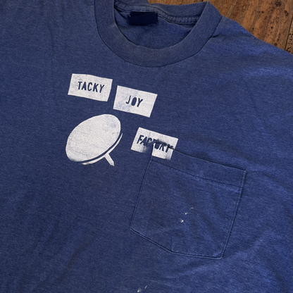 Boxy Blue Pocket Tee