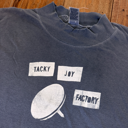 Blue/Grey Mock Neck Long Sleeve